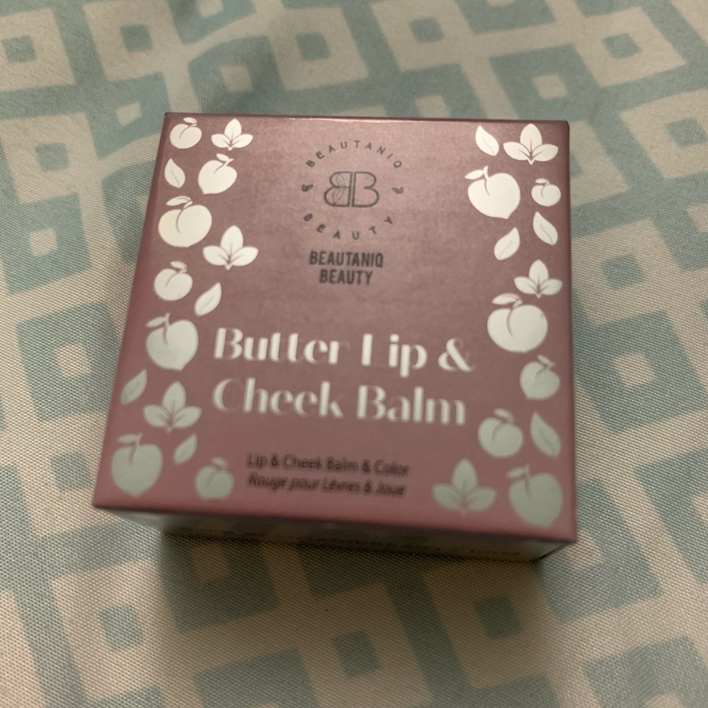 Lip and cheek balm